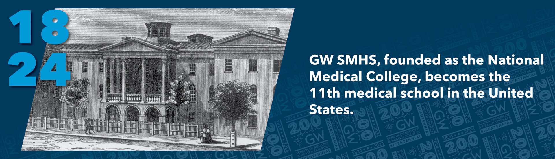 1824 GW SMHS Founded